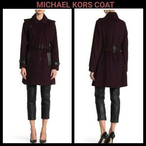 MICHAEL KORS WOOL BLEND COAT